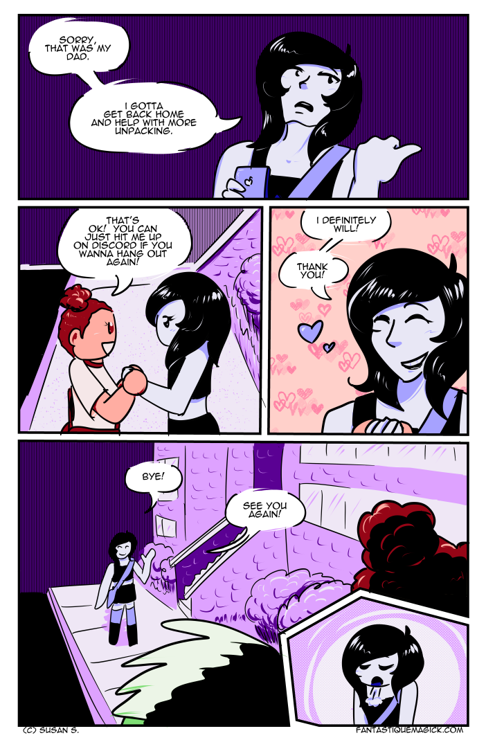 In case you forgot this comic is about queer ladies, here's more gay.